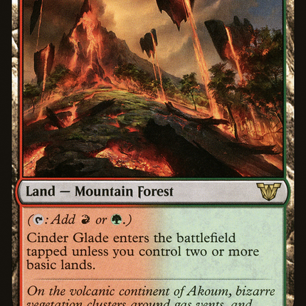 Cinder Glade [Neon Dynasty Commander]