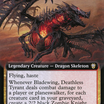 Bladewing, Deathless Tyrant (Extended Art) [Dominaria United Commander]