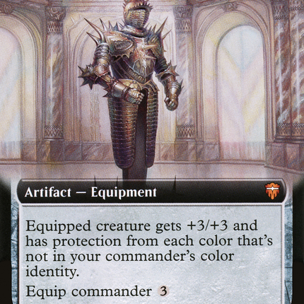 Commander's Plate (Extended Art) [Commander Legends]