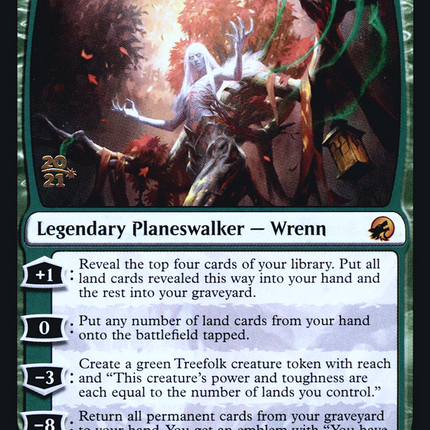 Wrenn and Seven [Innistrad: Midnight Hunt Promos] Prerelease Foil