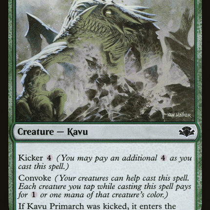 Kavu Primarch [Dominaria Remastered]