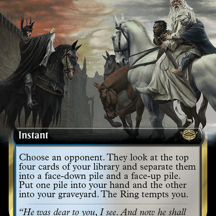Sauron's Ransom (Extended Art) [The Lord of the Rings: Tales of Middle-earth] Surge Foil