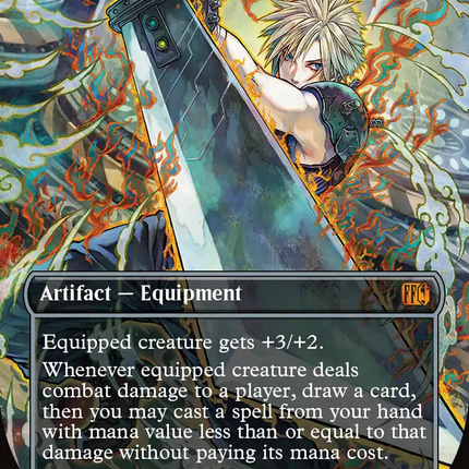 Buster Sword (Borderless) [FINAL FANTASY]