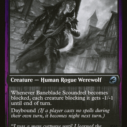 Baneblade Scoundrel // Baneclaw Marauder [Innistrad: Double Feature]
