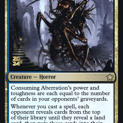 Consuming Aberration [Foundations Promos] Prerelease Foil