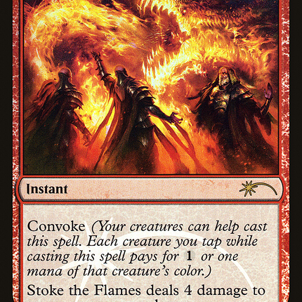 Stoke the Flames [Friday Night Magic 2014] Foil