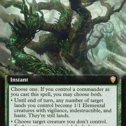 Kamahl's Will (Extended Art) [Commander Legends]