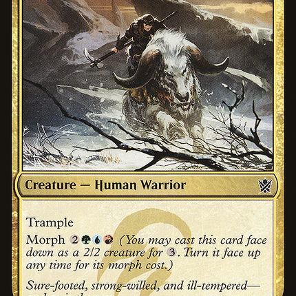 Snowhorn Rider [Khans of Tarkir]