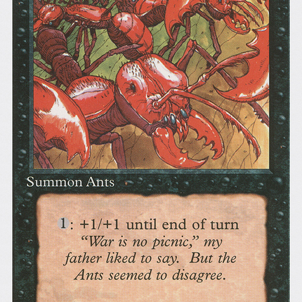 Carrion Ants [Fourth Edition]