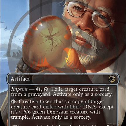 Dino DNA (Borderless) [Jurassic World Collection] (Emblem) Foil