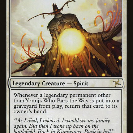 Yomiji, Who Bars the Way [Betrayers of Kamigawa]