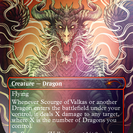Scourge of Valkas [Secret Lair Drop] Foil