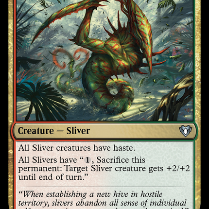 Firewake Sliver [Commander Masters]