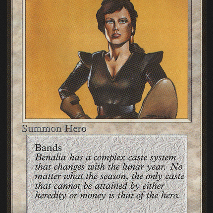Benalish Hero [Limited Edition Beta]