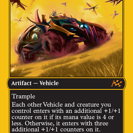 Thunderous Velocipede (First-Place Foil) [Aetherdrift] Foil