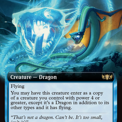 Deceptive Frostkite (Extended Art) [Commander: Tarkir: Dragonstorm]