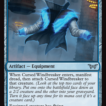 Cursed Windbreaker [Duskmourn: House of Horror]