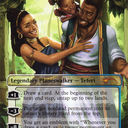 Teferi, Hero of Dominaria (Borderless) [Secret Lair Drop]