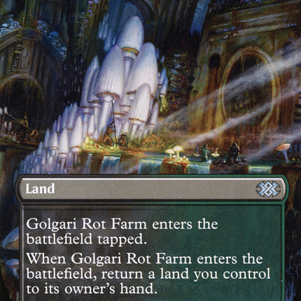 Golgari Rot Farm (Borderless) [Double Masters 2022]