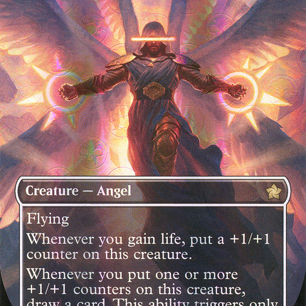 Exemplar of Light (Borderless) [Foundations] Mana Foil