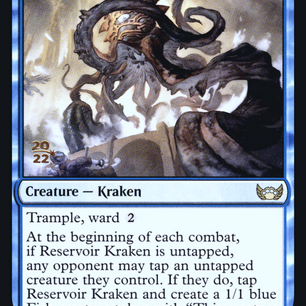 Reservoir Kraken [Streets of New Capenna Promos] Prerelease Foil