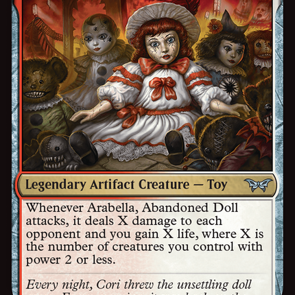 Arabella, Abandoned Doll [Duskmourn: House of Horror] Foil