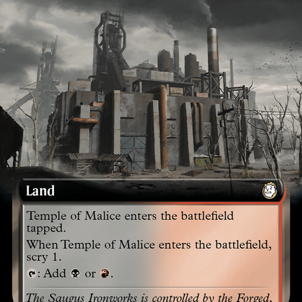Temple of Malice (Extended Art) [Fallout] Surge Foil