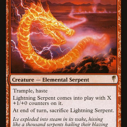 Lightning Serpent [Coldsnap]
