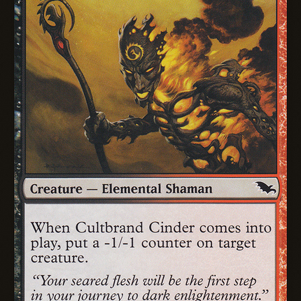 Cultbrand Cinder [Shadowmoor]