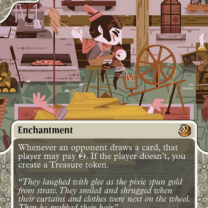 Smothering Tithe (Showcase) (Borderless) [Wilds of Eldraine: Enchanting Tales]