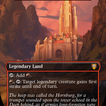 Shinka, the Bloodsoaked Keep (Borderless) [Tales of Middle-earth Commander]