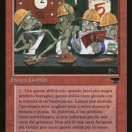 Goblin Artisans - Artigiani dei Goblin  [Rinascimento]
