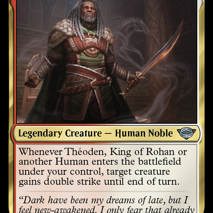 Théoden, King of Rohan [The Lord of the Rings: Tales of Middle-earth]