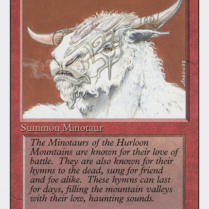 Hurloon Minotaur [Revised Edition]