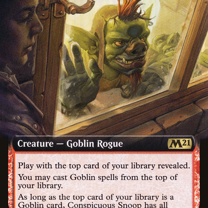 Conspicuous Snoop (Extended Art) [Core Set 2021]