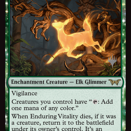Enduring Vitality [Duskmourn: House of Horror Promos] Foil