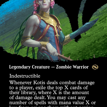 Kotis, the Fangkeeper (Borderless) [Tarkir: Dragonstorm] Foil
