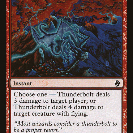 Thunderbolt [Premium Deck Series: Fire and Lightning] Foil