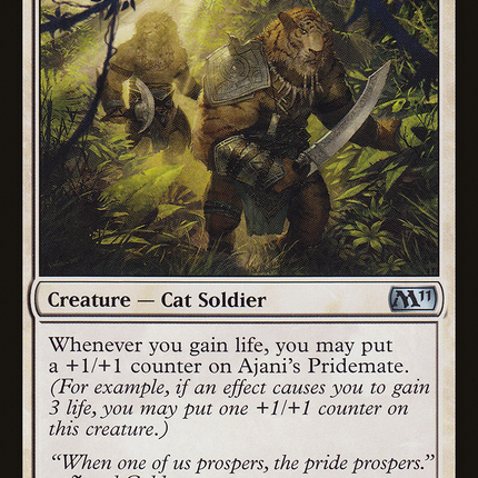Ajani's Pridemate [Magic 2011]