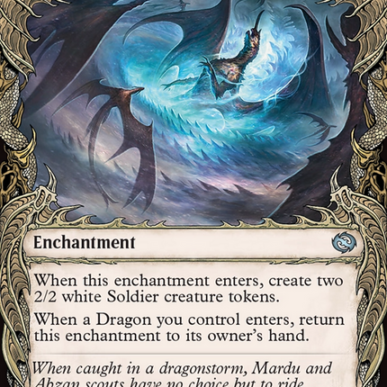 Teeming Dragonstorm (Showcase) [Tarkir: Dragonstorm] Foil