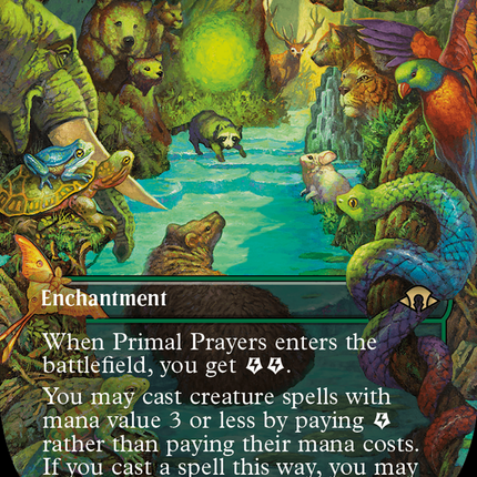 Primal Prayers (Borderless) [Modern Horizons 3] Foil