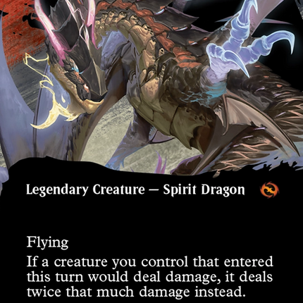 Neriv, Heart of the Storm (Borderless) [Tarkir: Dragonstorm]