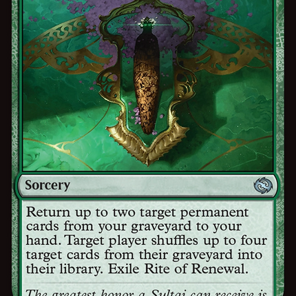 Rite of Renewal [Tarkir: Dragonstorm] Foil