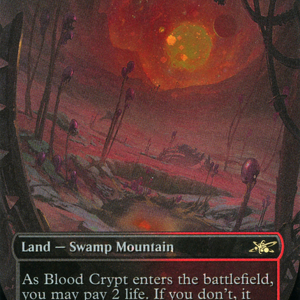 Blood Crypt (Borderless) [Unfinity] Galaxy Foil