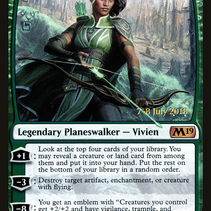 Vivien Reid [Core Set 2019 Promos] Prerelease Foil