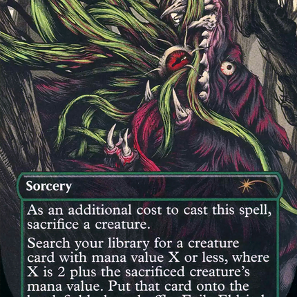 Eldritch Evolution (Borderless) [Secret Lair Showdown]