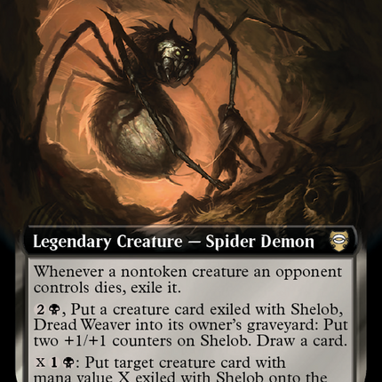 Shelob, Dread Weaver (Extended Art) [Tales of Middle-earth Commander]