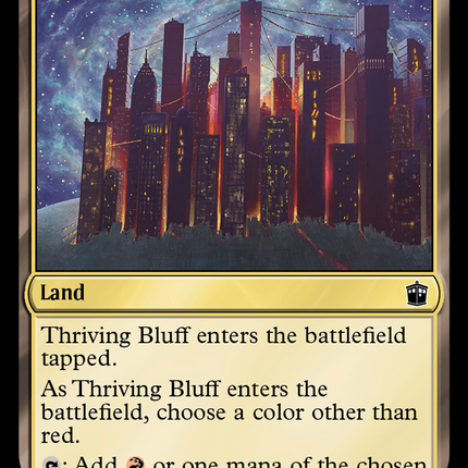 Thriving Bluff [Doctor Who] Surge Foil
