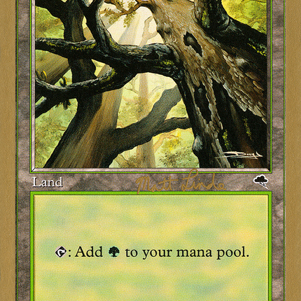 Forest (ML347A) [World Championship Decks 1999]