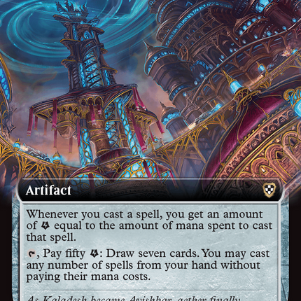 Aetherflux Conduit (Extended Art) [Commander: Aetherdrift]